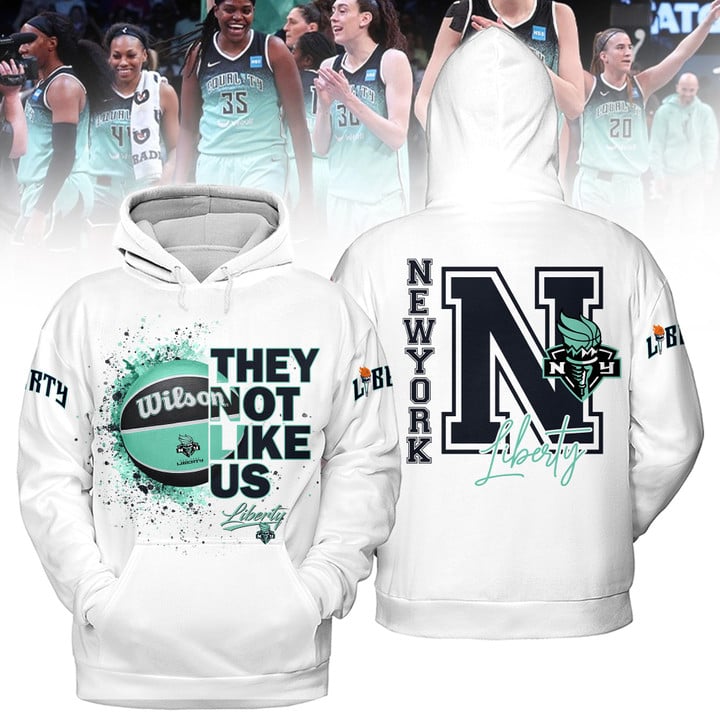 2024 WNBA Champions New York Liberty Hoodie - They Not Like Us NY Liberty Champions Black Elephent Shirt - High-end Gear For Fan - Unique Christmas Gift Idea