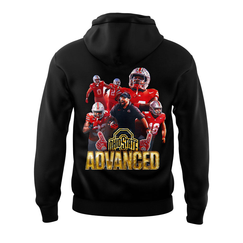 Ohio State Football ARE 2025 COTTON BOWL CHAMPIONS Black Hoodie - Gift For Buckeye Nation