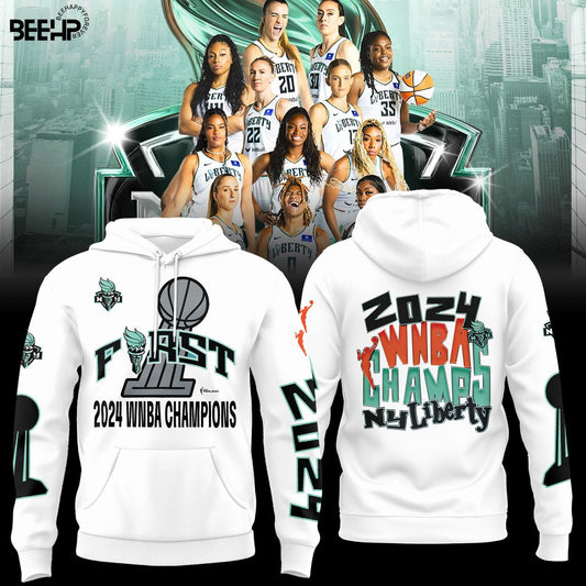 2024 WNBA Champions New York Liberty Hoodie - NY Liberty History Champions Special Set NYL07 - Premium Christmas Gift For Real Fan