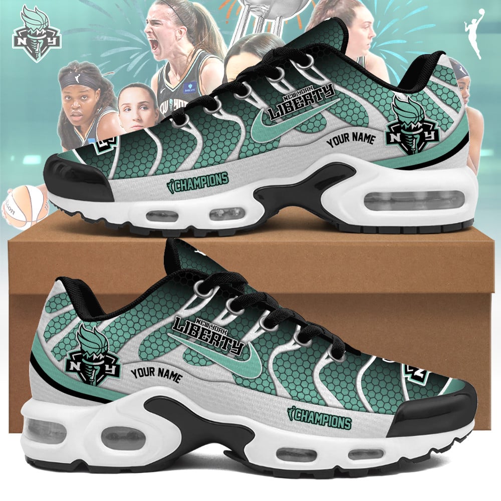 2024 WNBA Champions New York Liberty TN Shoe - NY Liberty Champions Sneaker NYL03 - Premium Christmas Gift Idea For NY Liberty Real Fan