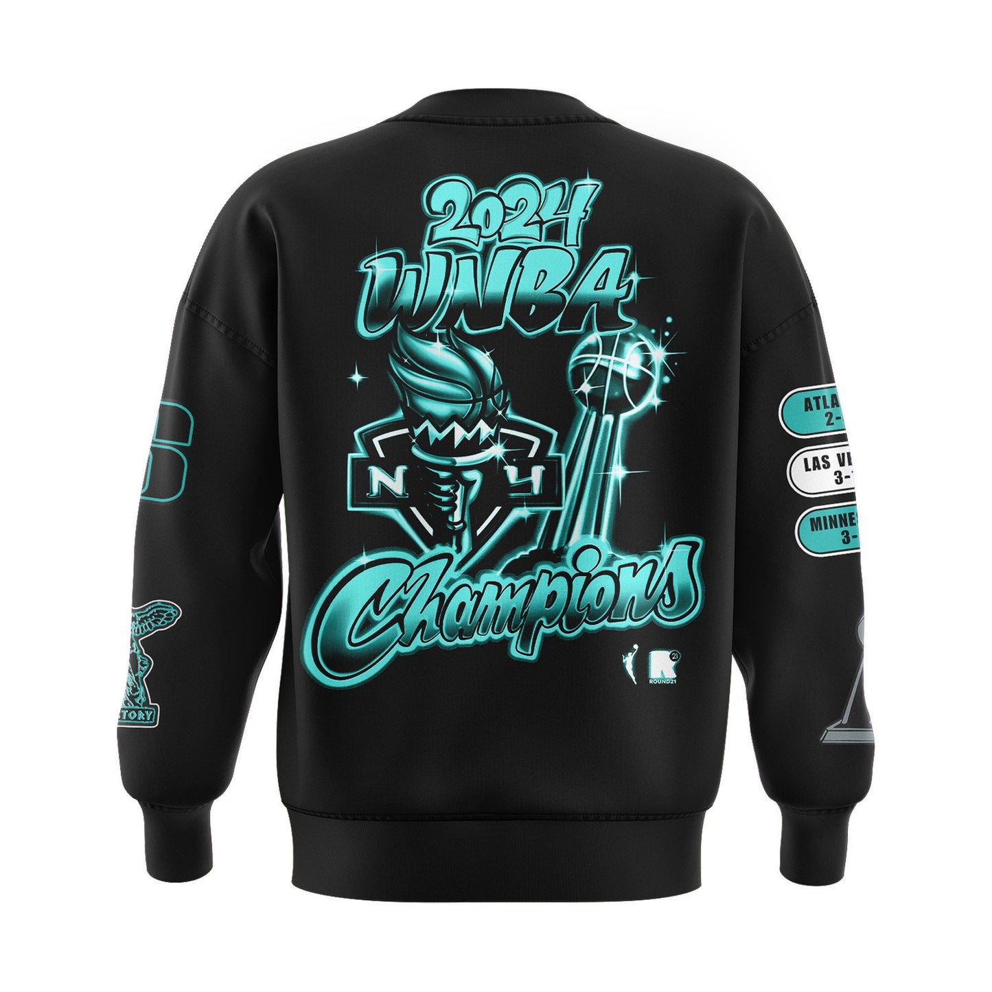 2024 WNBA Champions New York Liberty Sweatshirt Special Set - Liberty Has A Nice Ring To It - Premium Christmas Gift For Real NY Liberty Fan