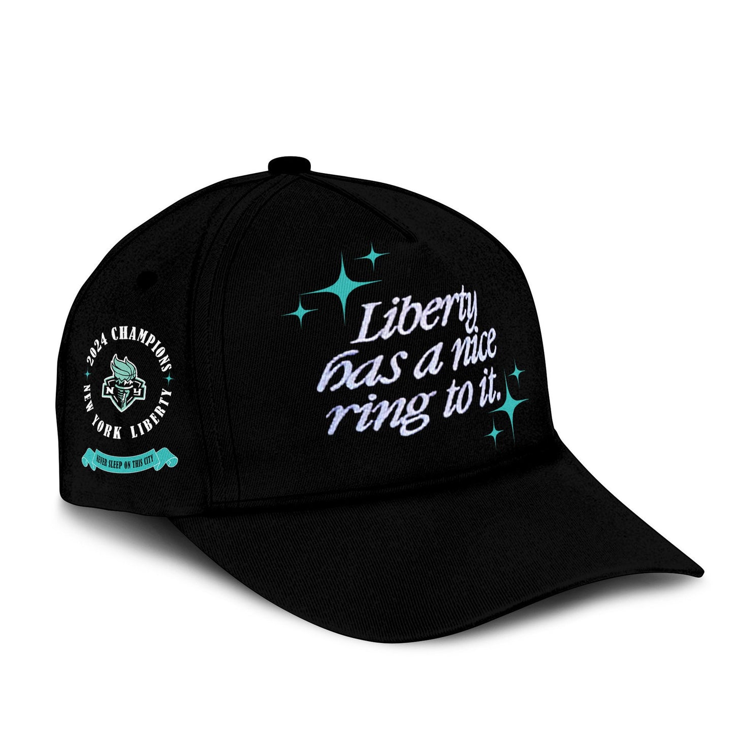 2024 WNBA Champions New York Liberty Cap - Liberty Has A Nice Ring To It - NY Liberty History Champions Hoodie Set