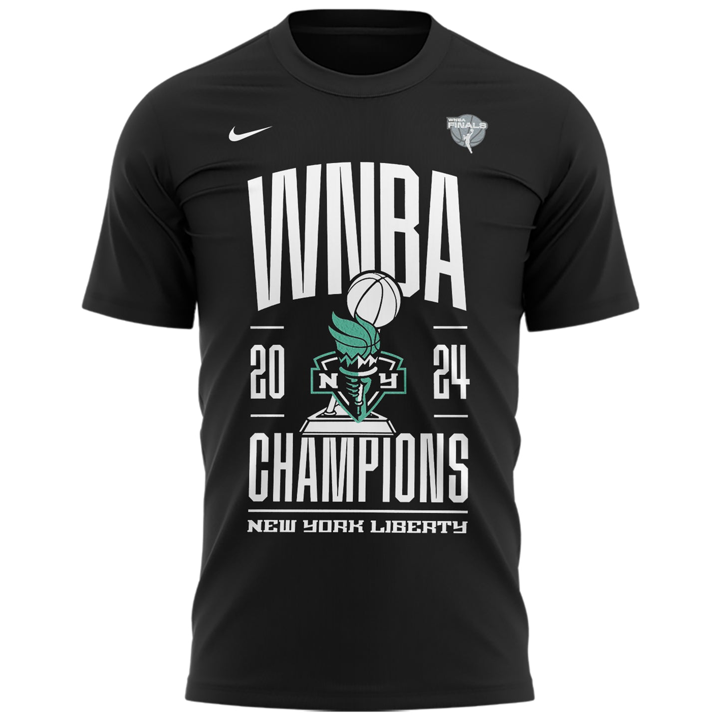 2024 WNBA Champions New York Liberty T-shirt Jogger & Cap New Release NY Liberty Black Set