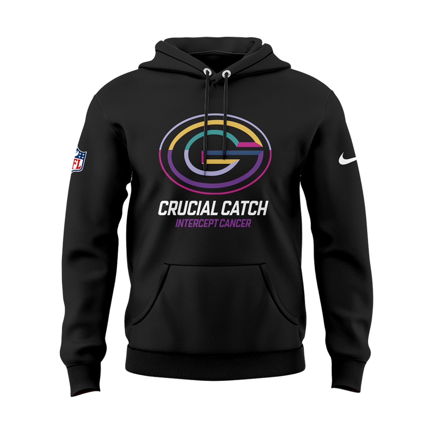 Premium Green Bay Packers Merch 2025 Version - Limited Edition 2025 Football Crucial Catch Hoodie - Gear Up For Game Day!