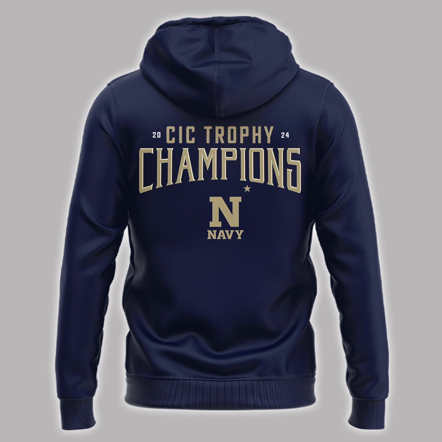 Special 2024 Commander-In-Chief’s Trophy Champions Navy Football Hoodie