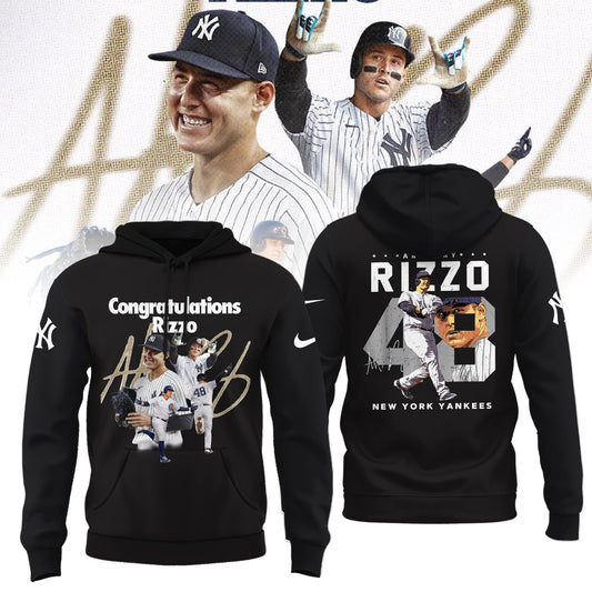 New York Yankees Legend Anthony Rizzo Hoodie