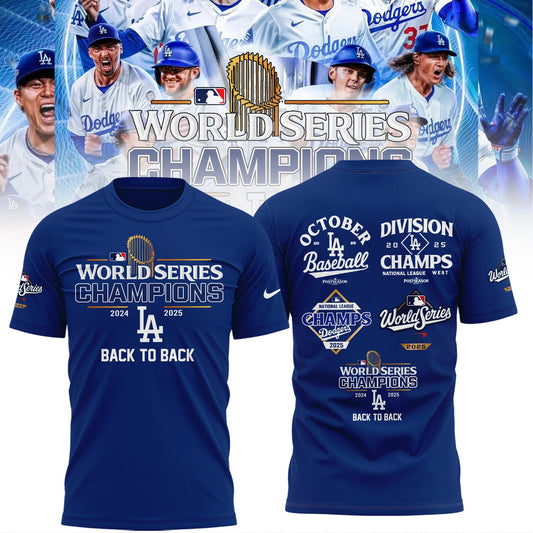 LA Dodgers – 2025 World Series Champions Limited Edition T-Shirt