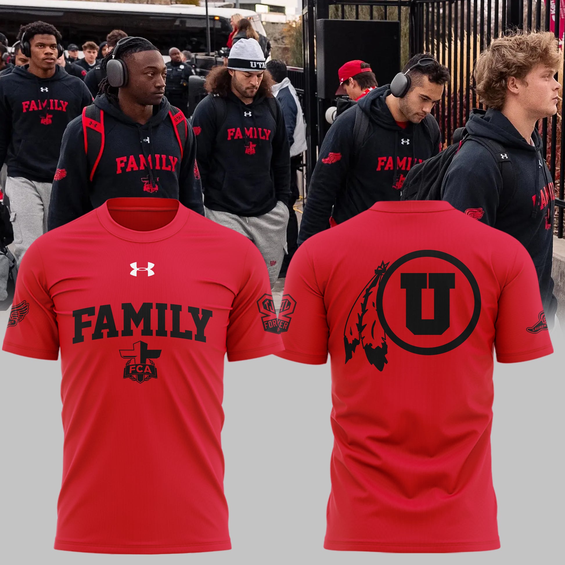 Special New Family Forever Utah Football Tshirt