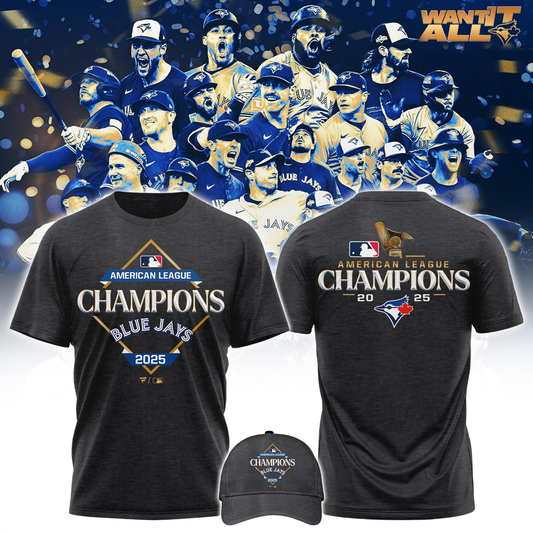 Toronto Blue Jays T-Shirt 2025 American League Champions