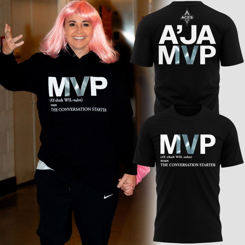 Limited Edition Las Vegas Aces x A'JA MVP 2025 T-Shirt