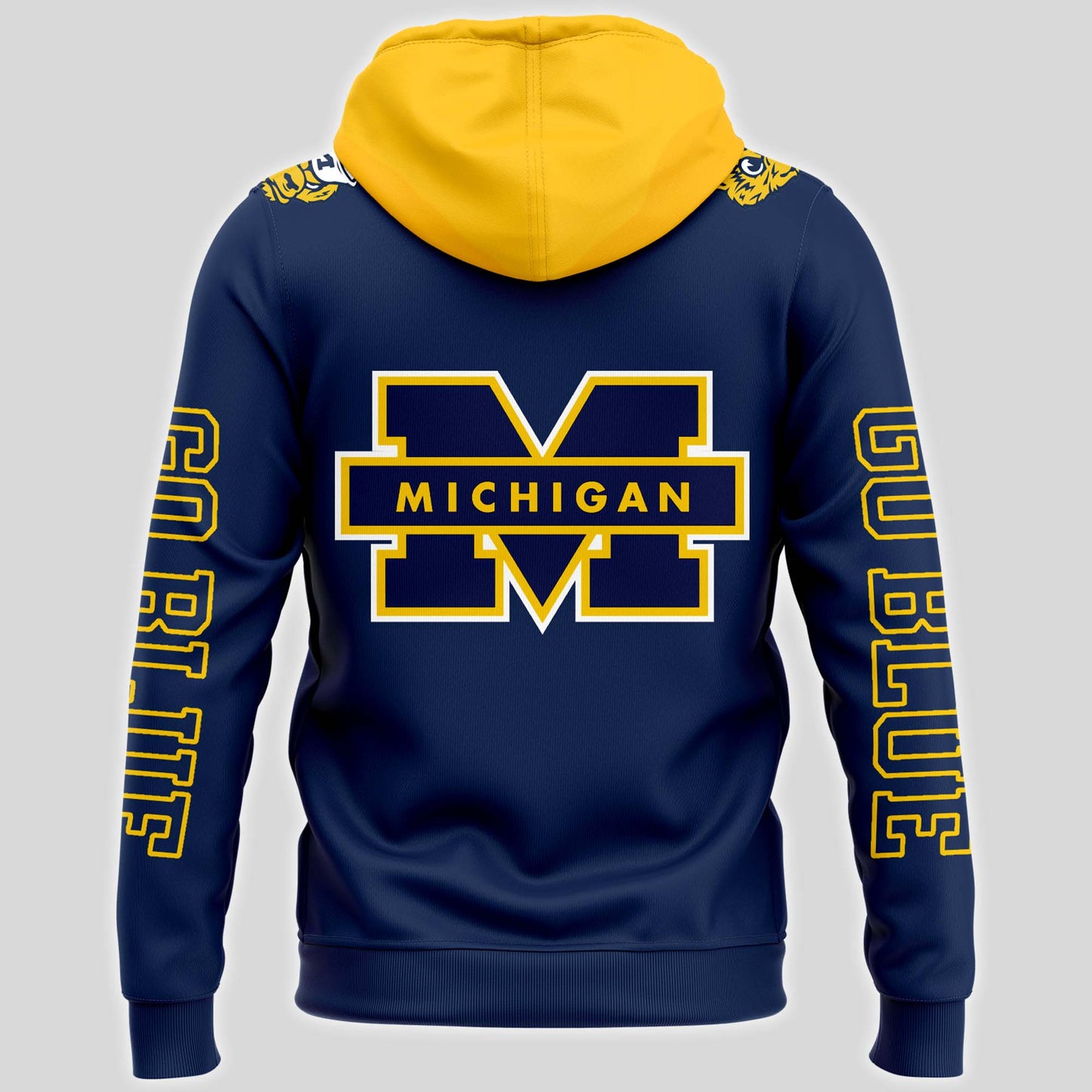 High-End Michigan Wolverines Merch - Michigan Wolverines football 2024 “Go Blue” Hoodie - Game Blue! Michigan Wolverines Fan Gear Collection