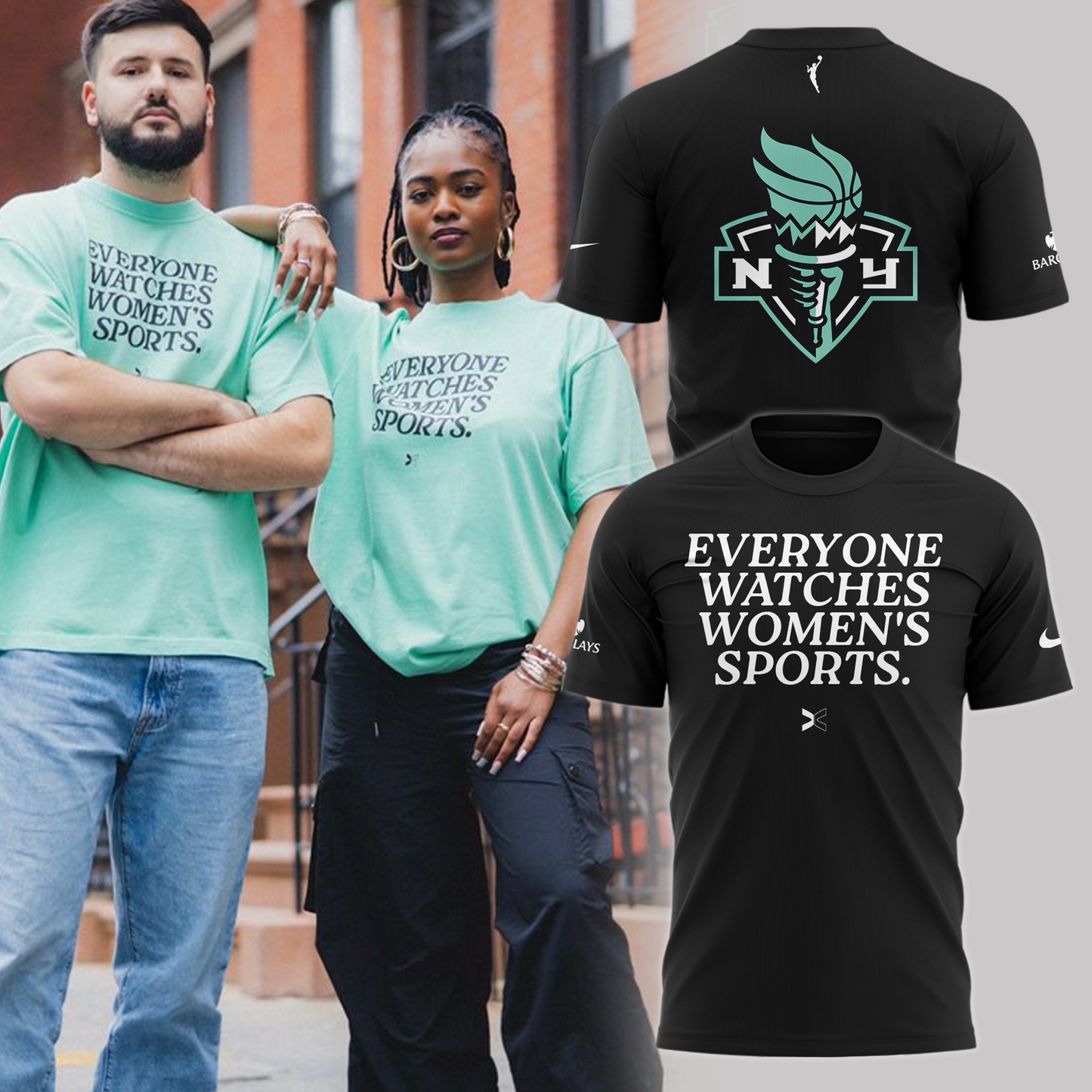 2024 WNBA Champions New York Liberty T-shirt Jogger & Cap Special Set