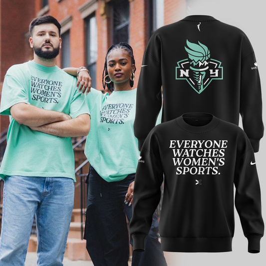 2024 WNBA Champions New York Liberty Premium Sweatshirt - NY Liberty History Champions Black Set