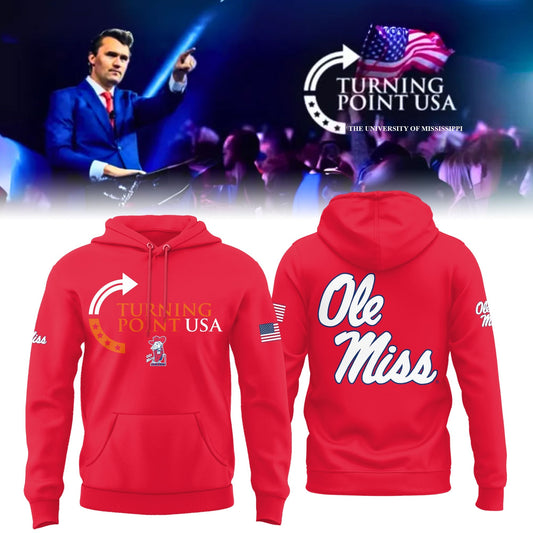 Charlie Kirk Memorial - University of Mississippi Turning Point USA - Mississippi Turning Point Freedom Shirt