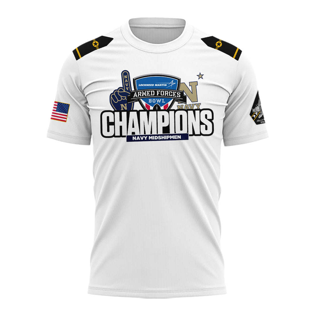 Special Armed Forces Bowl Hoodie Navy Midshipmen T-Shirt