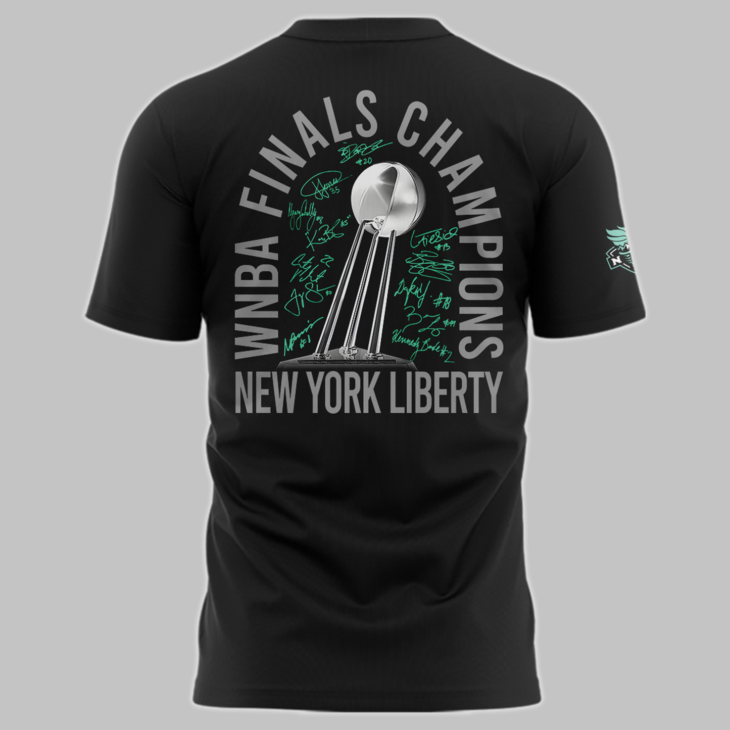 2024 WNBA Champions New York Liberty T-shirt Jogger & Cap NY Liberty Silver Champions Set