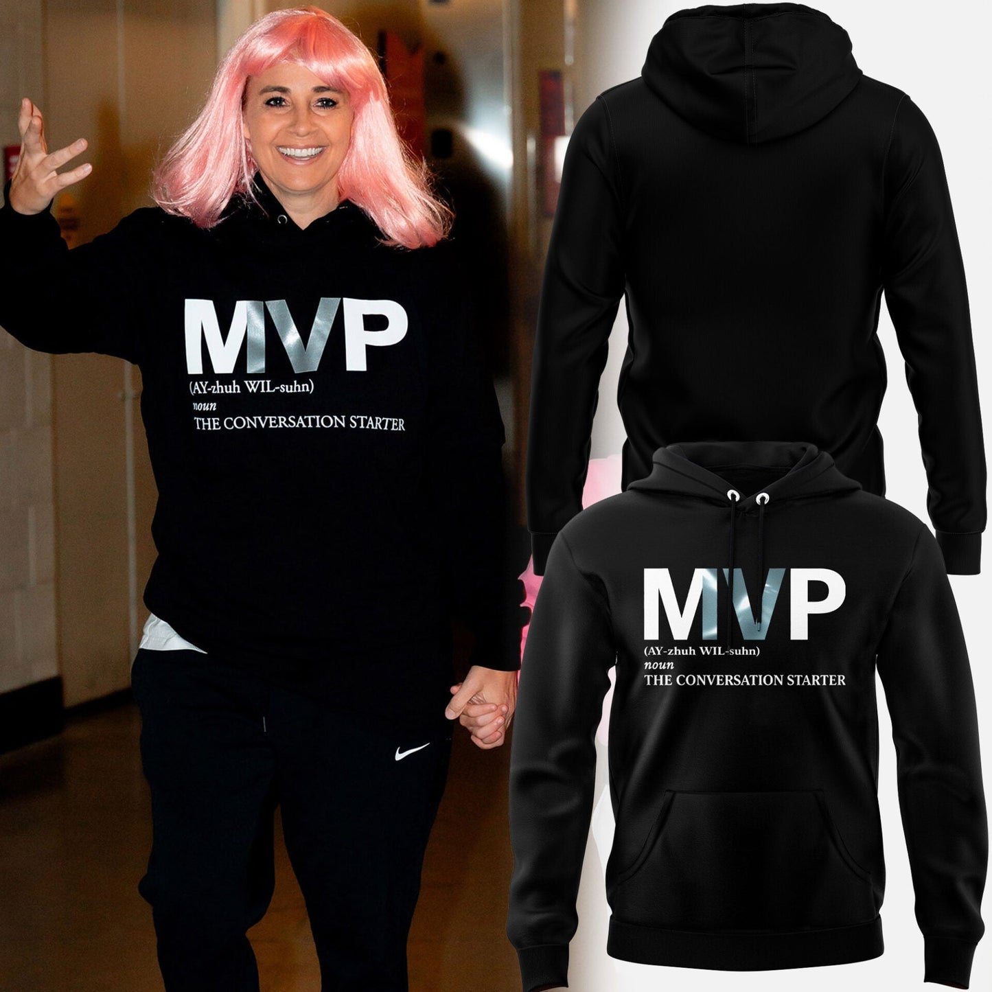 Limited Edition Las Vegas Aces x A'JA MVP 2025 Hoodie