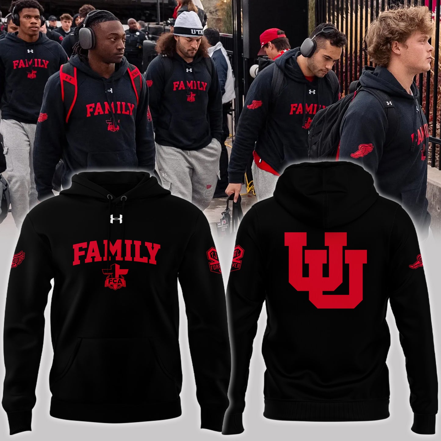 Special New Family Forever Utah Football Hoodie