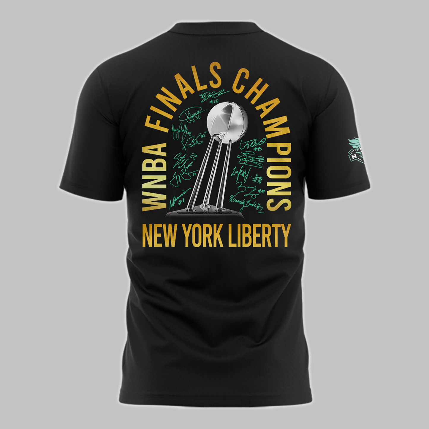 2024 WNBA Champions New York Liberty T-shirt Jogger & Cap NY Liberty Golden Champions Set