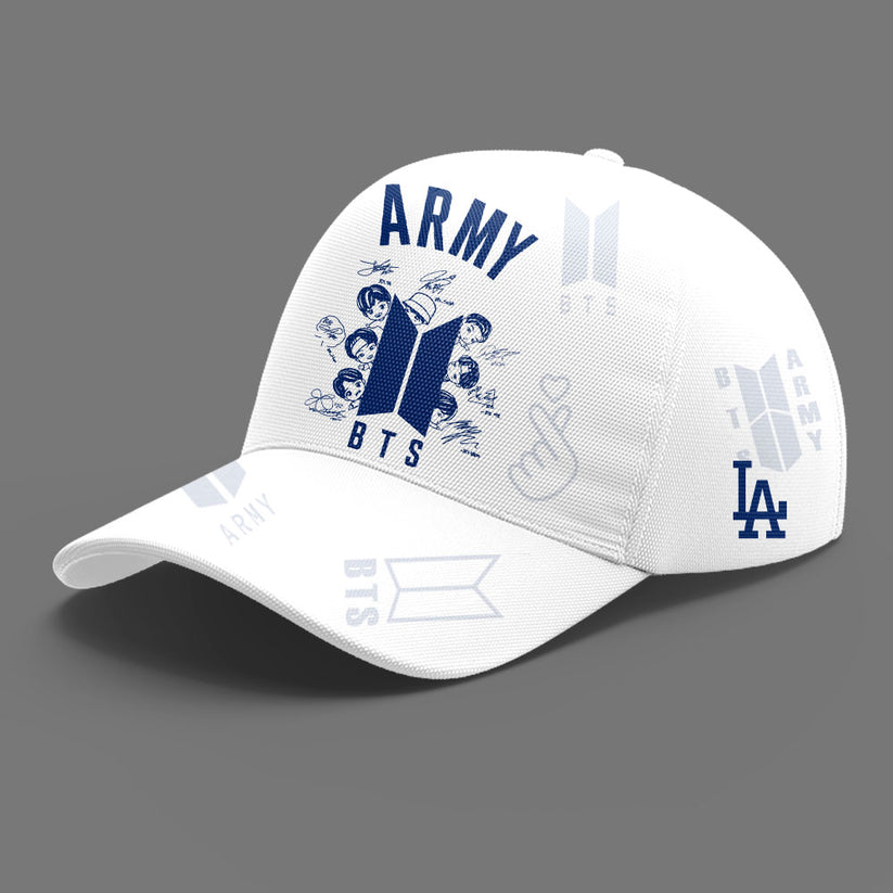 Army BTS x Los Angeles Dodgers T-Shirt
