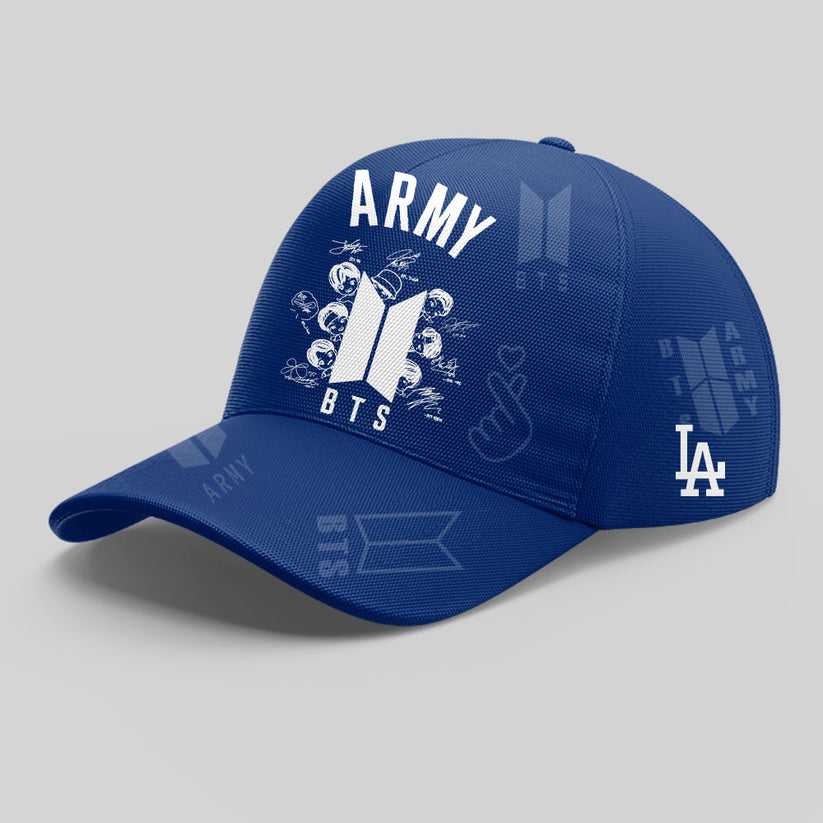 Army BTS x Los Angeles Dodgers Hoodie Special Version