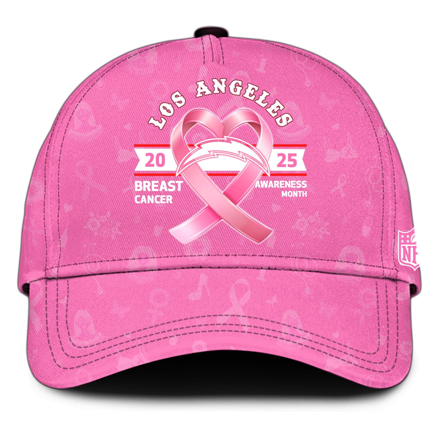 Los Angeles Chargers Special Breast Cancer Awareness Month Limited Edition Hoodie 2025