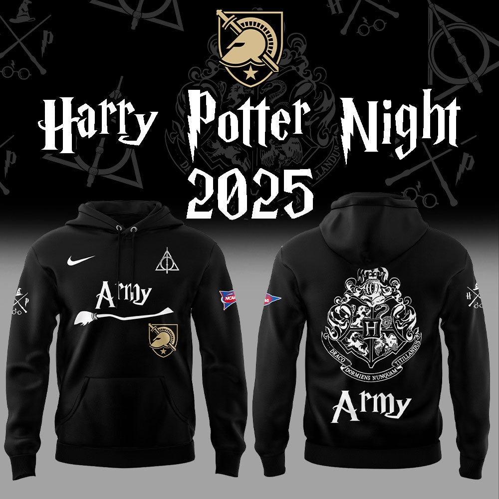 Limited Edition Army Football Harry Potter Hogwarts Night 2025 Hoodie