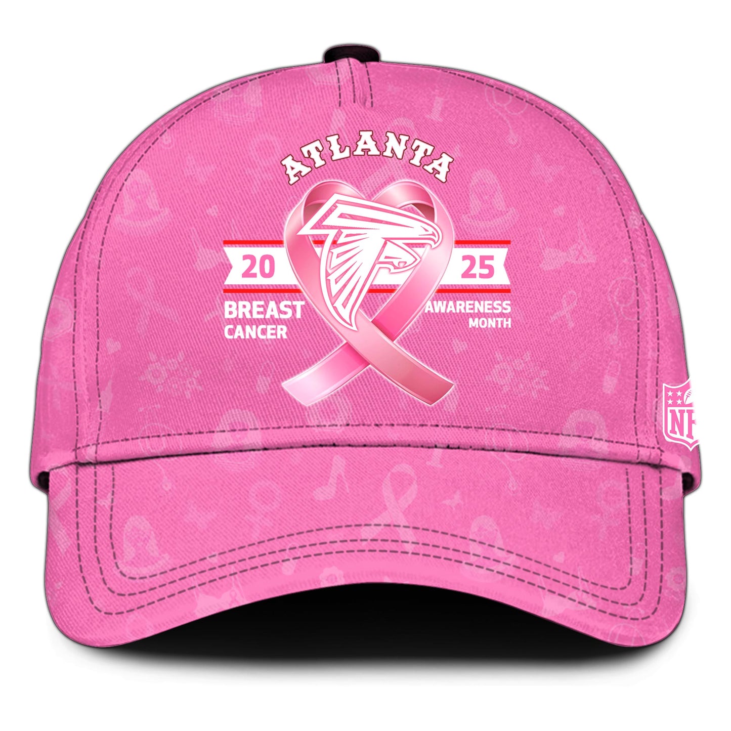 Atlanta Falcons Special Breast Cancer Awareness Month Limited Edition Hoodie 2025