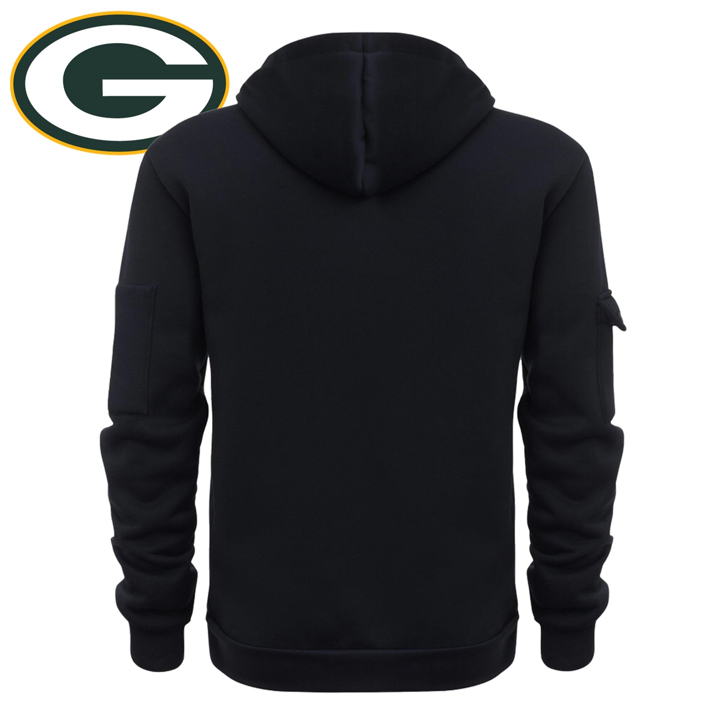 Premium Green Bay Packers Merch 2025 Version - Special Black Half Zip New Hoodie 2025 - Gear Up For Game Day!