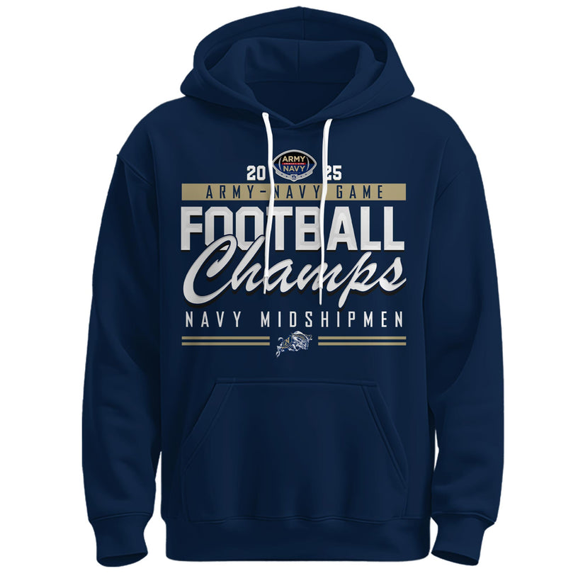 Navy Midshipmen Hoodie - 2025 CIC Champions Shirt