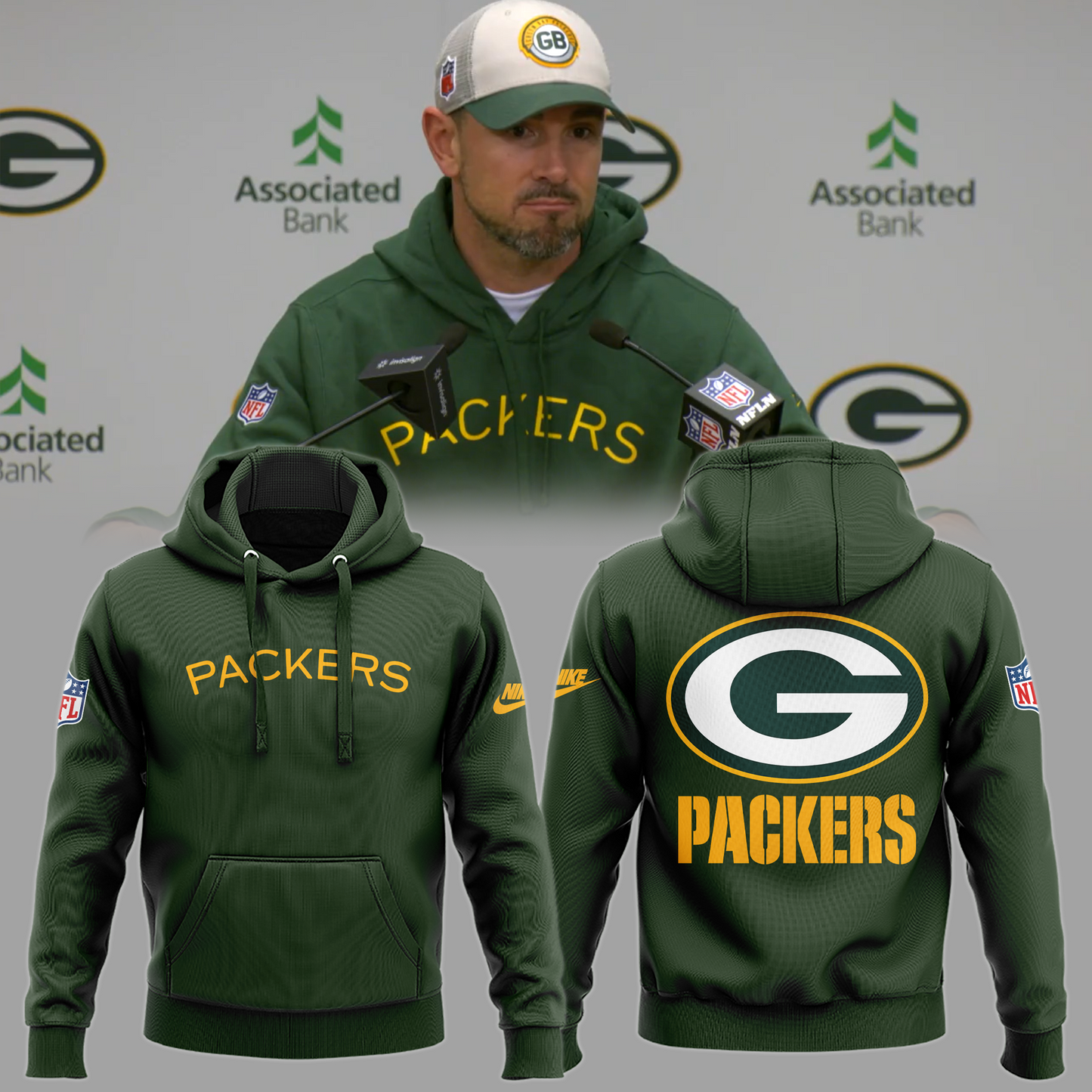 Premium Green Bay Packers Merch 2025 Version - Limited Green Bay Packers Hoodie - Gear Up For Game Day!