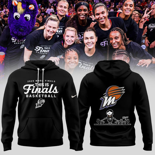 Phoenix Mercury 2025 Finals Hoodie Meow collections