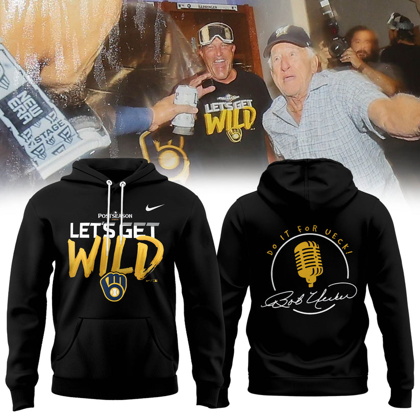 “DO IT FOR UECK!” The 2025 Brewers’ playoff merch Hoodie