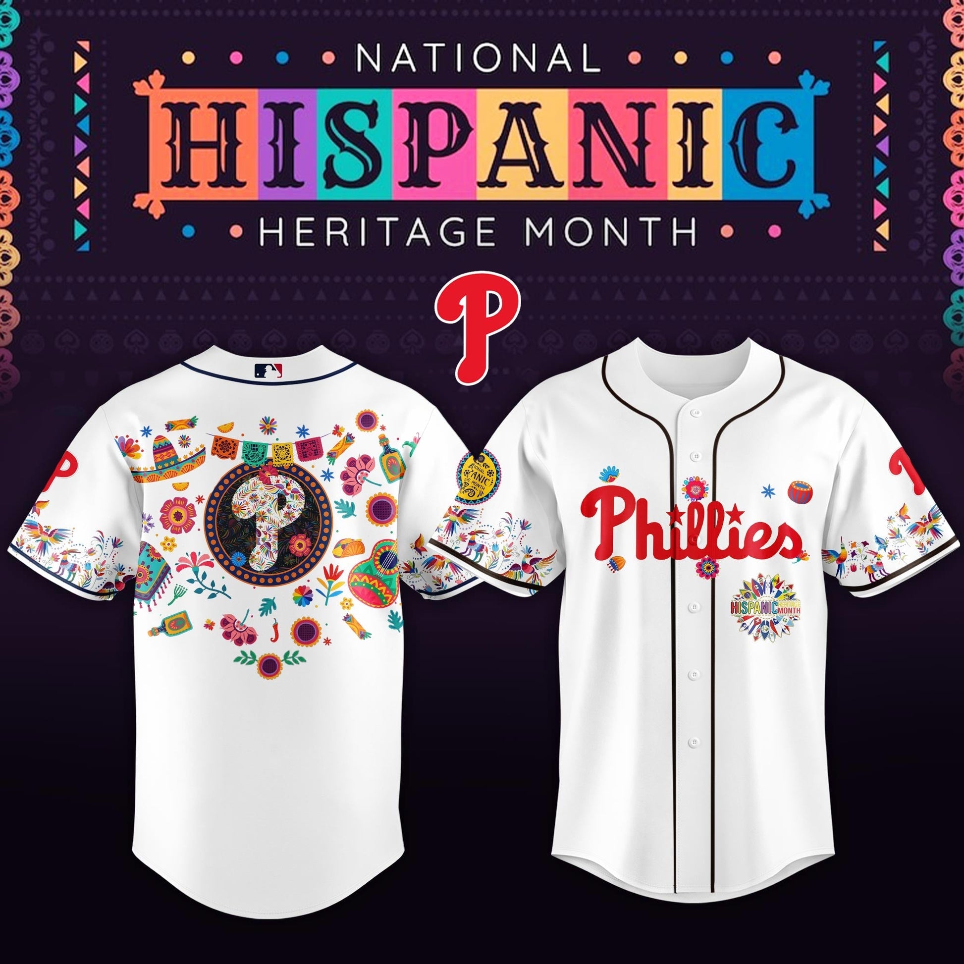 Philadelphia Phillies x Hispanic Heritage Specail Edition Jersey