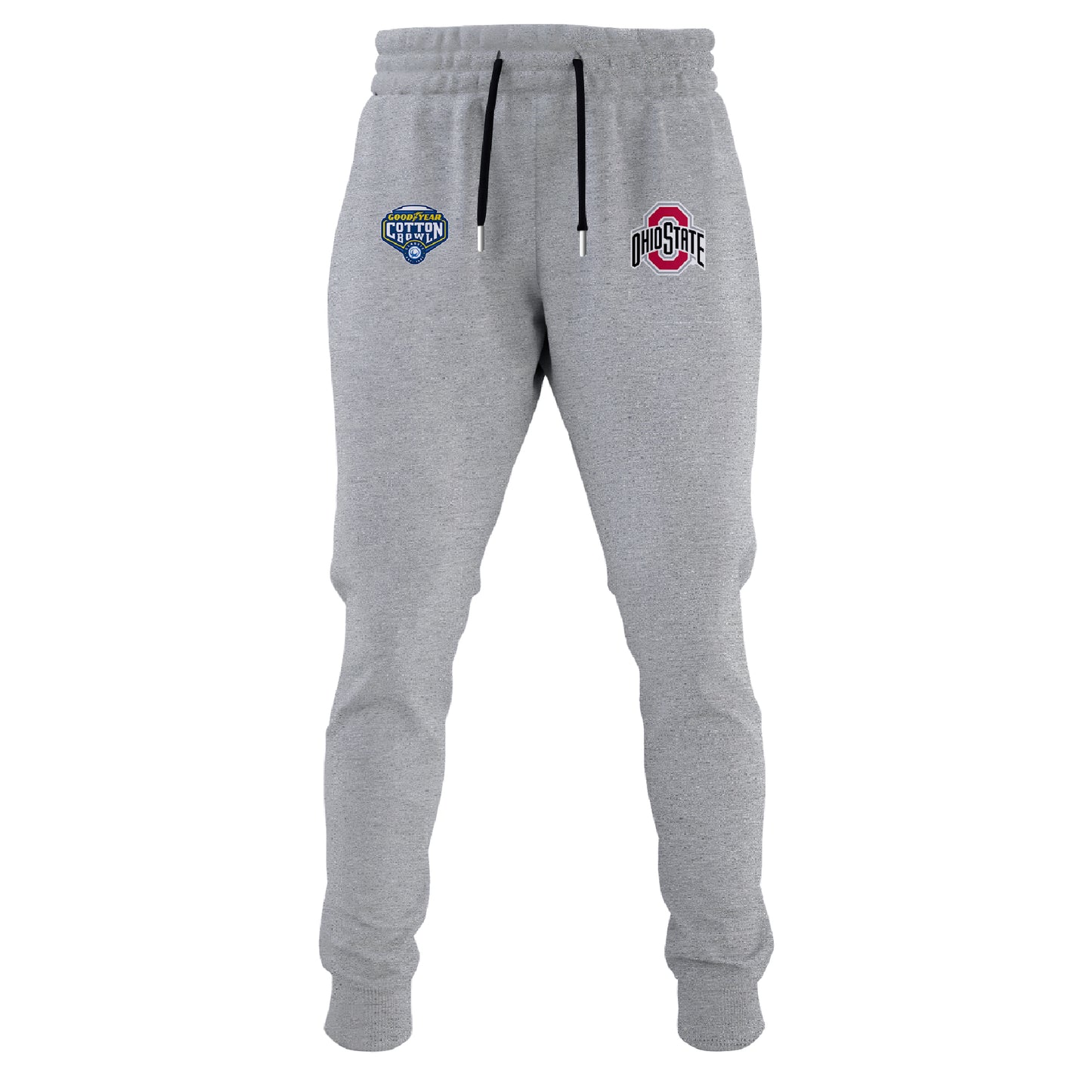 2025 Cotton Bowl Ohio State CHAMPS Grey Club Fleece Edition Hoodie - Ohio Against The World