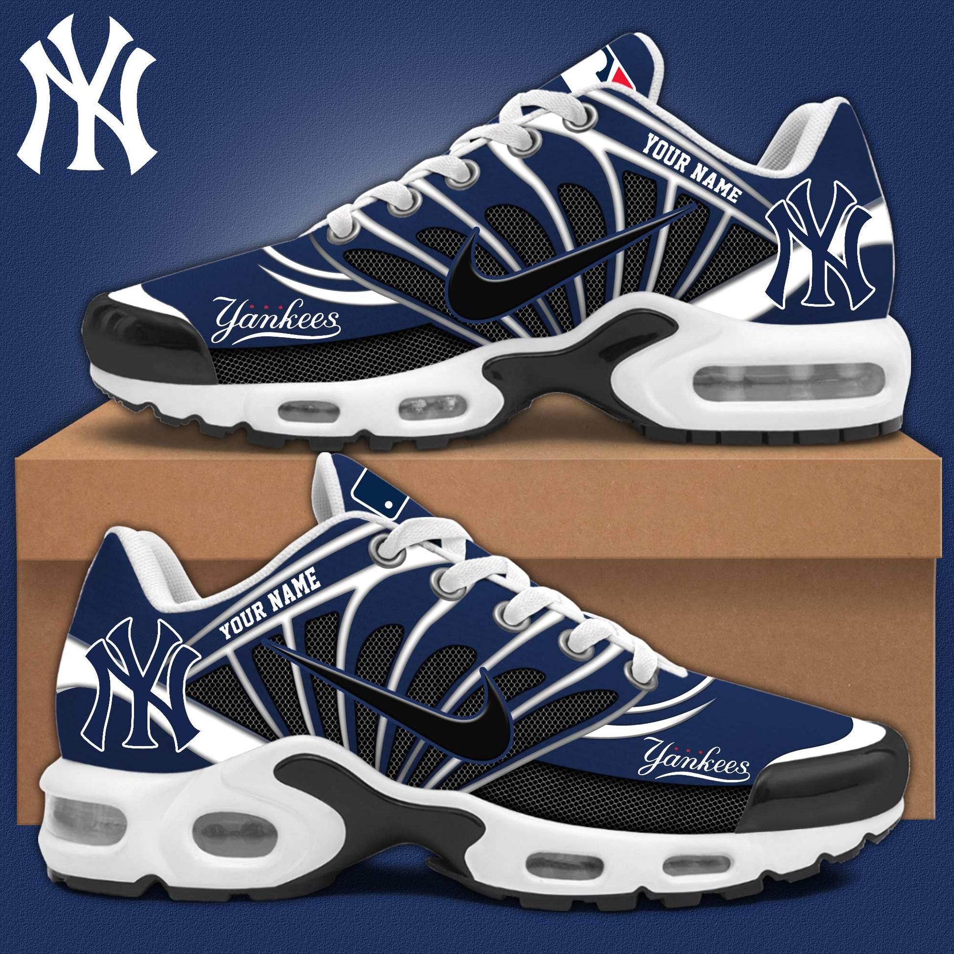 New York Yankees Personalized TN Shoes