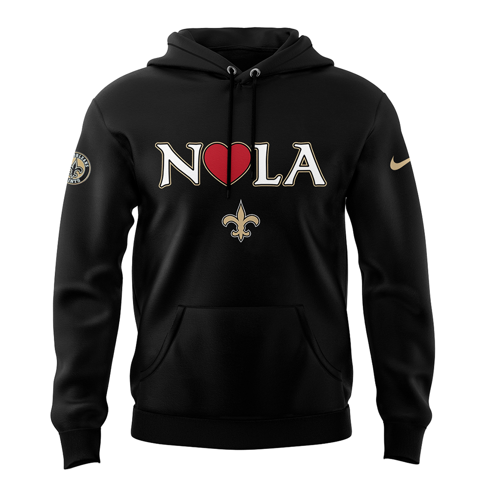 New Orleans Saints Shirt 2025 - Limited Edition Saints NOLA Hoodie