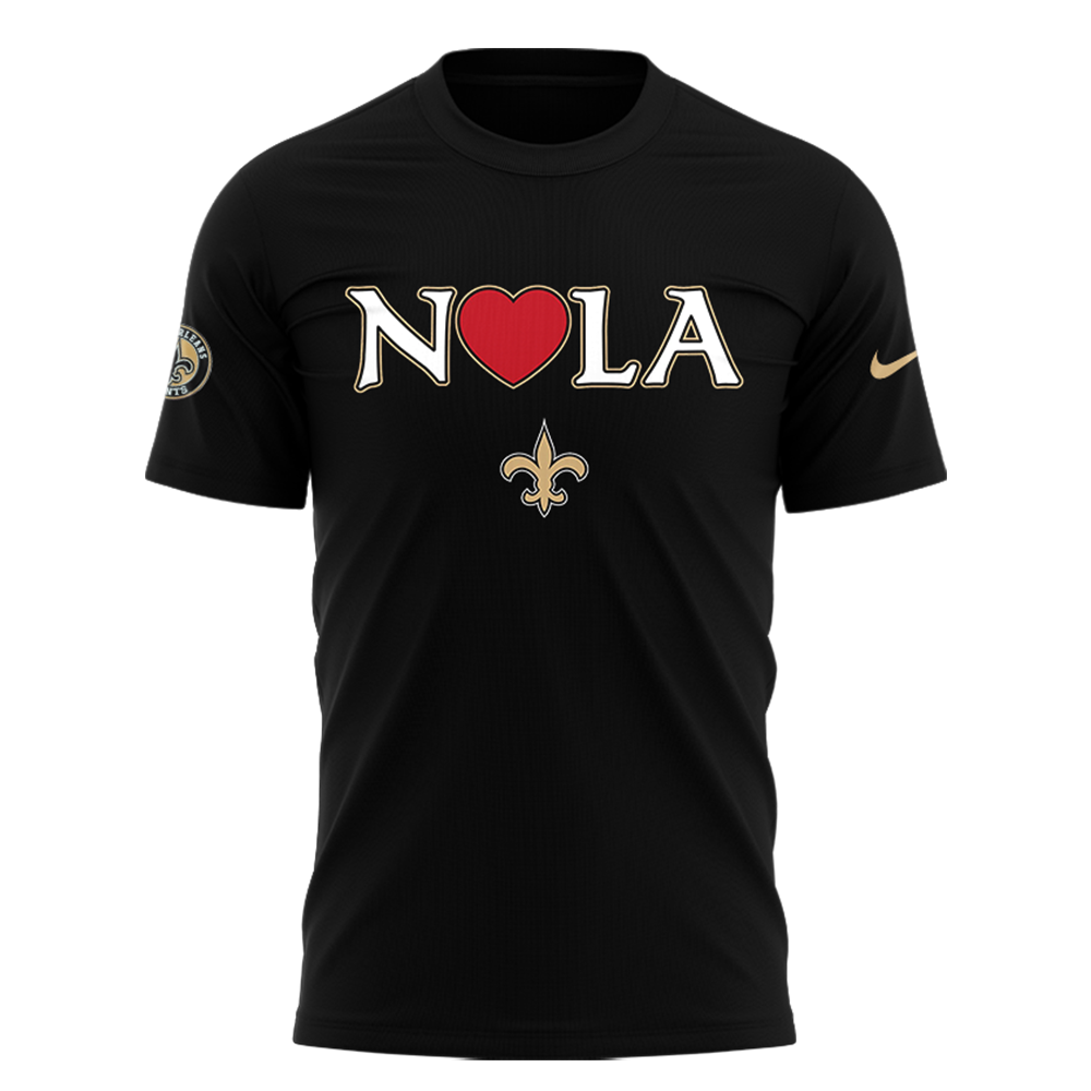 New Orleans Saints Shirt 2025 - Limited Edition Saints NOLA T-Shirt