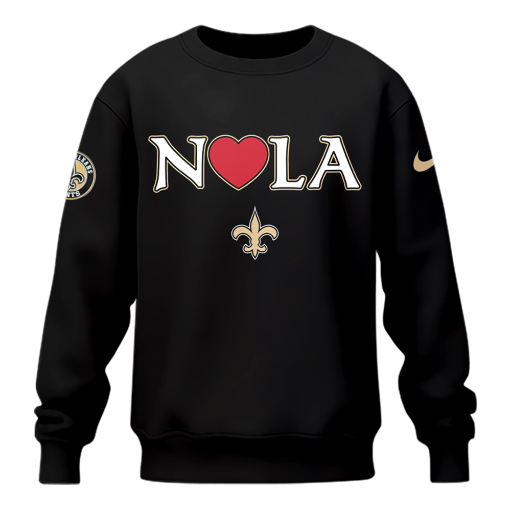 New Orleans Saints Shirt 2025 - Limited Edition Saints NOLA Sweatshirt