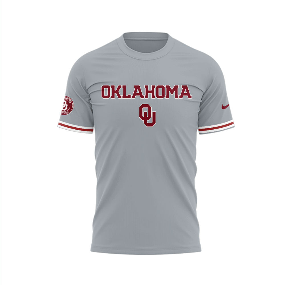 Oklahoma Baseball x Firefighter Appreciation Night TShirt