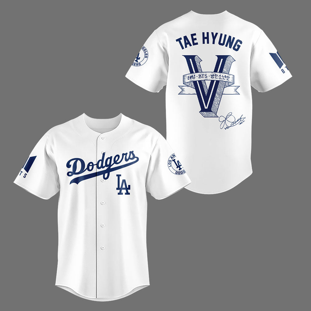 Tae-Hyung x Los Angeles Dodgers Jersey Special Version