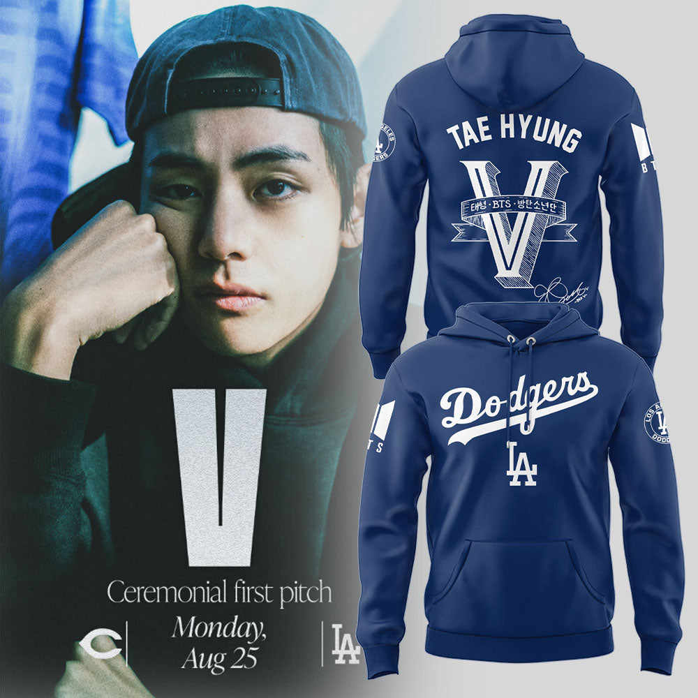 Tae-Hyung x Los Angeles Dodgers Hoodie Special Version