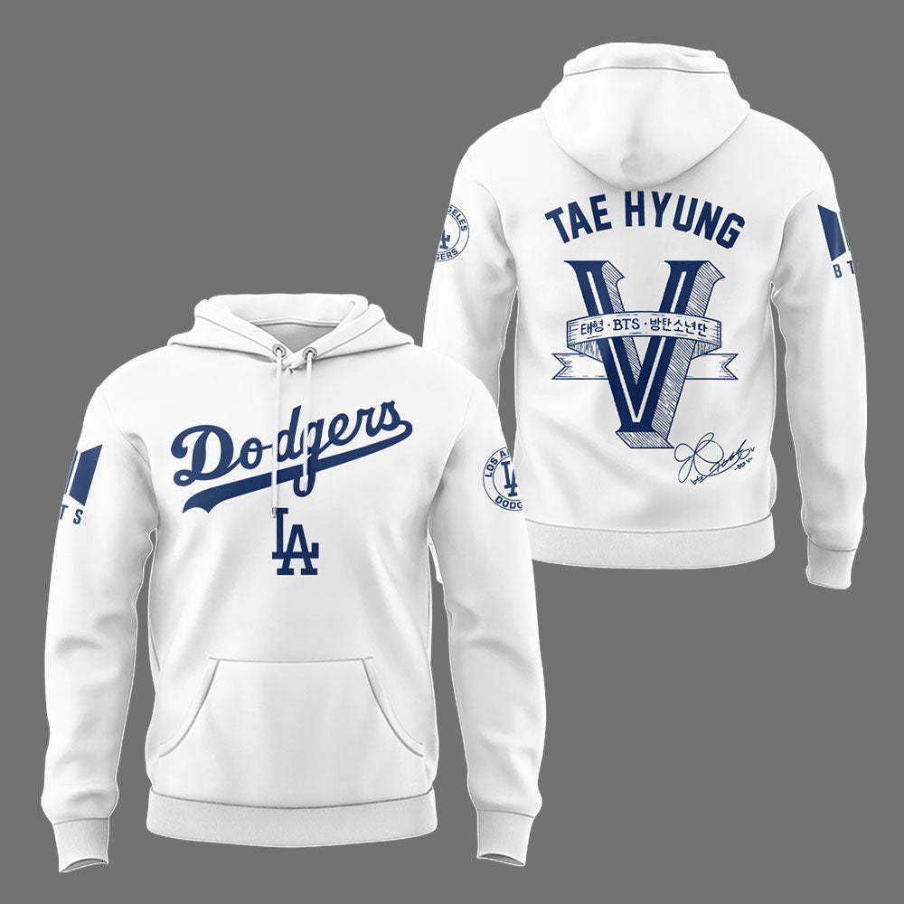 Tae-Hyung x Los Angeles Dodgers Hoodie Special Version