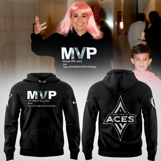Limited Edition Las Vegas Aces x A'JA MVP 2025 Hoodie