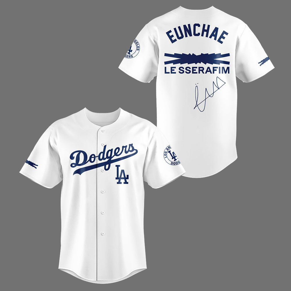 Limited Edition Dodgers x Eunchae Baseball Jersey