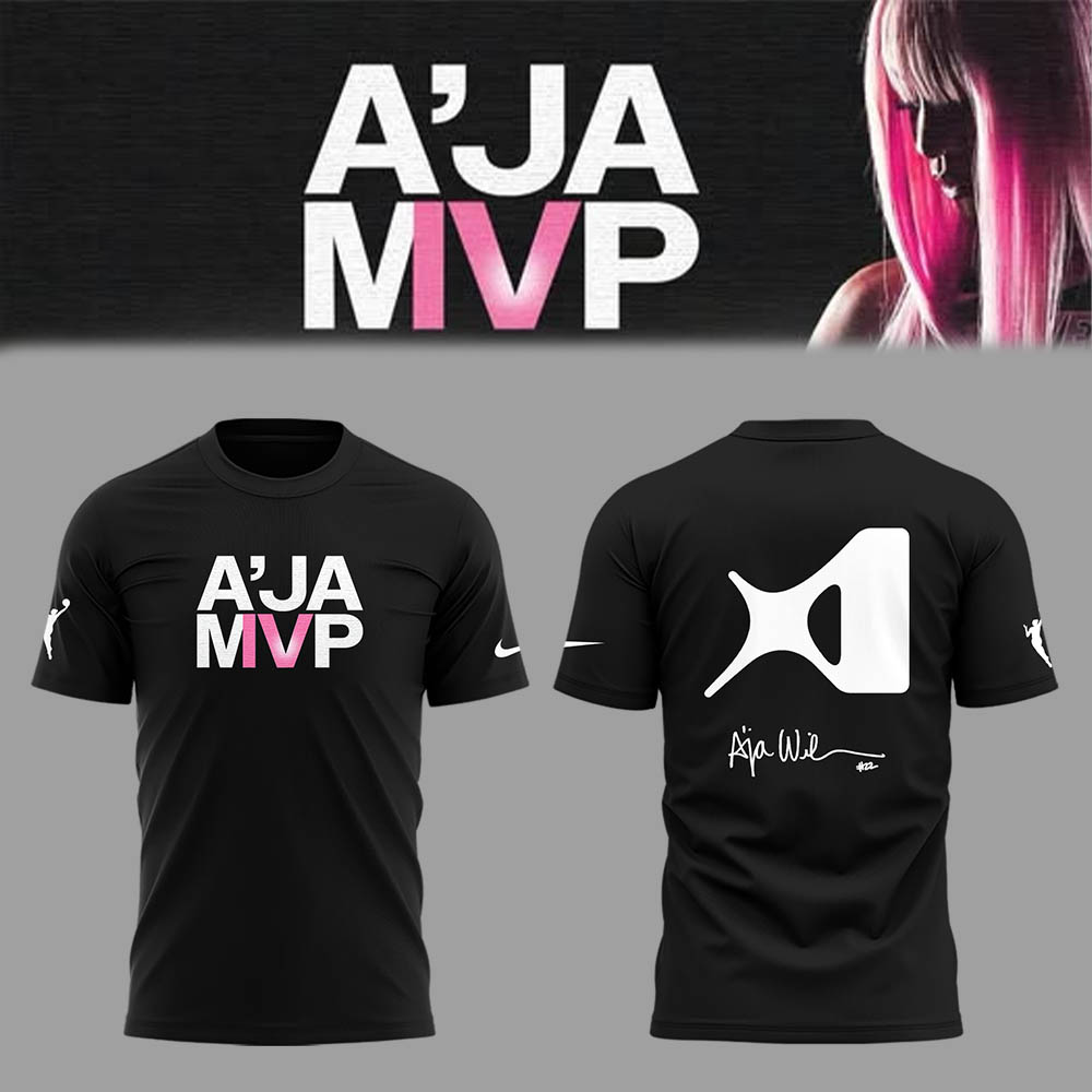 Limited Edition Las Vegas Aces x A'JA MVP 2025 T-Shirt