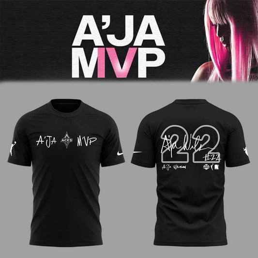 Limited Edition Las Vegas Aces x A'JA MVP 2025 T-Shirt