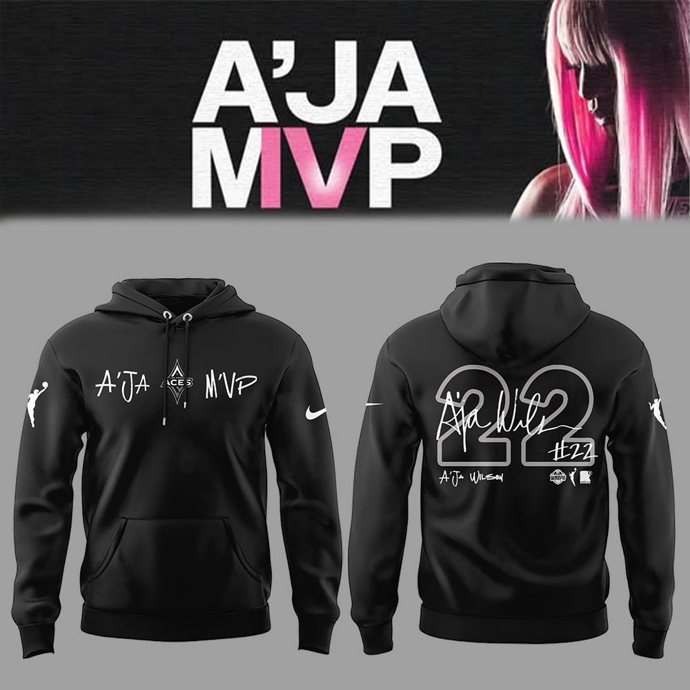 Limited Edition Las Vegas Aces x A'JA MVP 2025 Hoodie