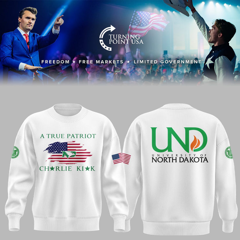 University Of North Dakota x Turning Point USA 2025 Sweatshirt