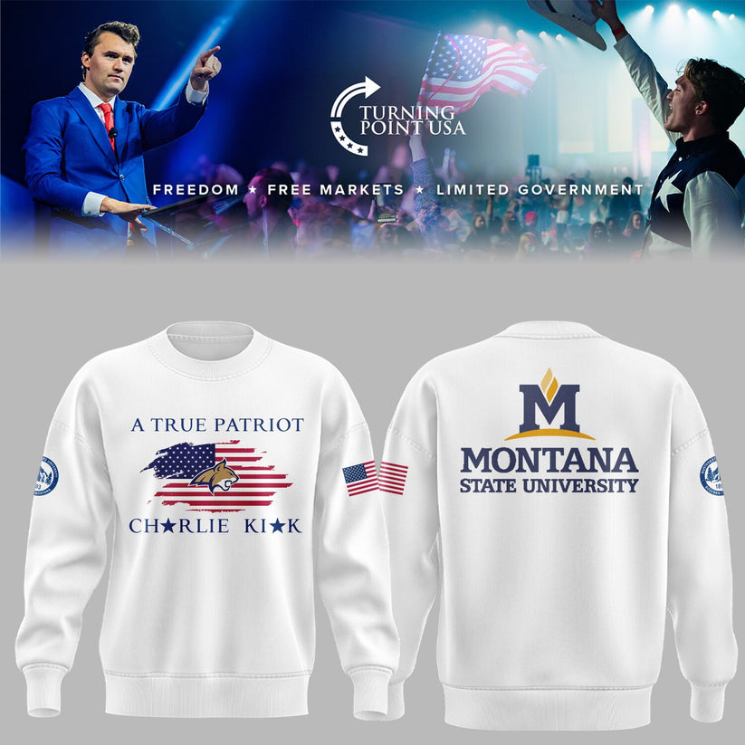 University Of Montana State x Turning Point USA 2025 Sweatshirt